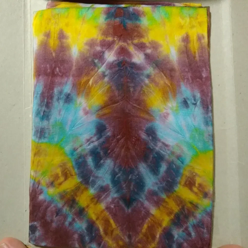 DS NEW Vintage Olympics Barcelona 1992 Silk Tie Dye Scarf
